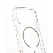 Силиконовый чехол MagSafe CLEAR для iPhone 17 Pro Прозрачный