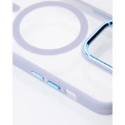 Силиконовый чехол MagSafe COLORS для iPhone 12 / iPhone 12 Pro фиалковый