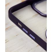 Силиконовый чехол MagSafe COLORS для iPhone 13 фиолетовый