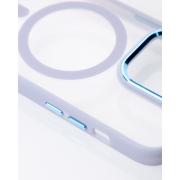 Силиконовый чехол MagSafe COLORS для iPhone 13 Pro Max фиалковый