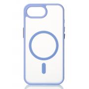 Силиконовый чехол MATTE с поддержкой MagSafe для iPhone 16E lavander