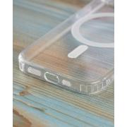 Силиконовый чехол MagSafe SHADE PHONE для iPhone 14 прозрачный