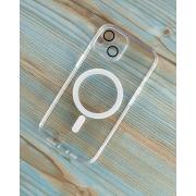 Силиконовый чехол MagSafe SHADE PHONE для iPhone 14 прозрачный