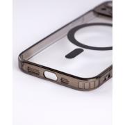 Силиконовый чехол MagSafe SHADE PHONE для iPhone 14 черный