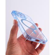 Силиконовый чехол SHADE PHONE с поддержкой MagSafe для iPhone 14 Pro синий