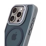 Силиконовый чехол MagSafe SHADOW для iPhone 14 Pro серый