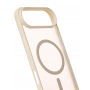 Силиконовый чехол MATTE с поддержкой MagSafe для iPhone 17 AIR antique white
