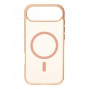 Силиконовый чехол MATTE с поддержкой MagSafe для iPhone 17 AIR dusty pink