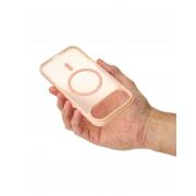 Силиконовый чехол MATTE с поддержкой MagSafe для iPhone 17 AIR dusty pink