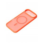 Силиконовый чехол MATTE с поддержкой MagSafe для iPhone 17 AIR orange