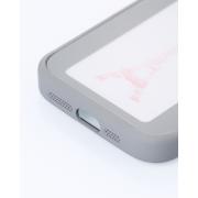 Силиконовый чехол NFC для iPhone 14 Pro Max серый