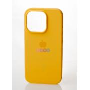 Силиконовый чехол OrigCase "Colors" with MagSafe для iPhone 14 Pro Sunglow