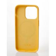 Силиконовый чехол OrigCase "Colors" with MagSafe для iPhone 14 Pro Sunglow