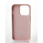 Силиконовый чехол OrigCase "Colors" with MagSafe для iPhone 14 Pro Chalk Pink