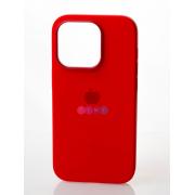 Силиконовый чехол OrigCase "Colors" with MagSafe для iPhone 14 Pro Red