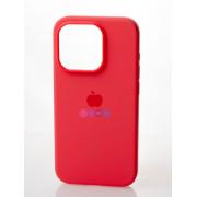 Силиконовый чехол OrigCase "Colors" with MagSafe для iPhone 15 Guava