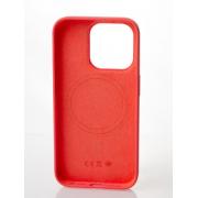 Силиконовый чехол OrigCase "Colors" with MagSafe для iPhone 15 Guava