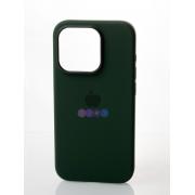 Силиконовый чехол OrigCase "Colors" with MagSafe для iPhone 15 Cypress