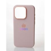 Силиконовый чехол OrigCase "Colors" with MagSafe для iPhone 15 Light Pink