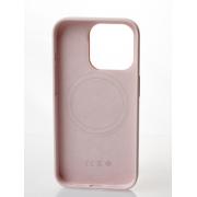 Силиконовый чехол OrigCase "Colors" with MagSafe для iPhone 15 Light Pink