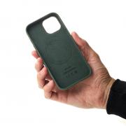 Силиконовый чехол OrigCase "Colors" with MagSafe для iPhone 15 Plus Cypress