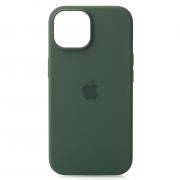 Силиконовый чехол OrigCase "Colors" with MagSafe для iPhone 15 Plus Cypress