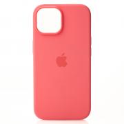 Силиконовый чехол OrigCase "Colors" with MagSafe для iPhone 15 Pro Max Guava