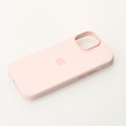 Силиконовый чехол OrigCase "Colors" with MagSafe для iPhone 15 Light Pink