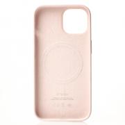 Силиконовый чехол OrigCase "Colors" with MagSafe для iPhone 15 Pro Max Light Pink