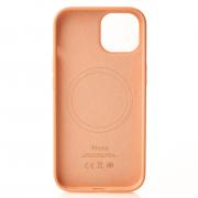 Силиконовый чехол OrigCase "Colors" with MagSafe для iPhone 15 Pro Max Orange Sorbet
