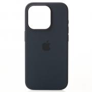 Силиконовый чехол OrigCase "Colors" with MagSafe для iPhone 15 Pro Max Black