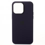Силиконовый чехол OrigCase "Colors" with MagSafe для iPhone 14 Pro Elderberry