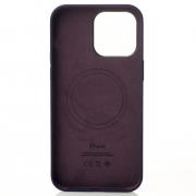 Силиконовый чехол OrigCase "Colors" with MagSafe для iPhone 14 Pro Elderberry