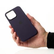 Силиконовый чехол OrigCase "Colors" with MagSafe для iPhone 14 Pro Elderberry