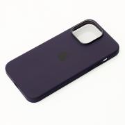 Силиконовый чехол OrigCase "Colors" with MagSafe для iPhone 14 Pro Elderberry