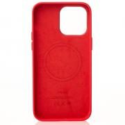 Силиконовый чехол OrigCase "Colors" with MagSafe для iPhone 14 Pro Red