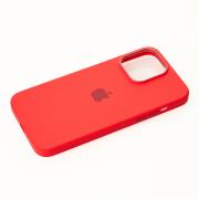 Силиконовый чехол OrigCase "Colors" with MagSafe для iPhone 14 Pro Red