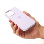 Силиконовый чехол OrigCase "Colors" with MagSafe для iPhone 14 Pro Lilac