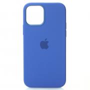 Силиконовый чехол OrigCase "Colors" with MagSafe для iPhone 12 / iPhone 12 Pro Capri Blue