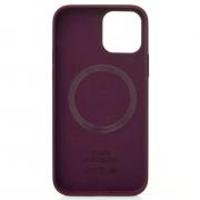 Силиконовый чехол OrigCase "Colors" with MagSafe для iPhone 12 Pro Max Plum