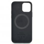 Силиконовый чехол OrigCase "Colors" with MagSafe для iPhone 12 Pro Max Black