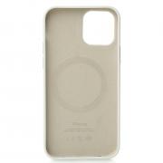 Силиконовый чехол OrigCase "Colors" with MagSafe для iPhone 12 Pro Max White