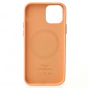 Силиконовый чехол OrigCase "Colors" with MagSafe для iPhone 12 Pro Max Cantaloupe