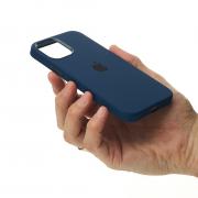 Силиконовый чехол OrigCase "Colors" with MagSafe для iPhone 12 Pro Max Deep Navy