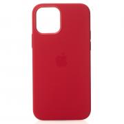 Силиконовый чехол OrigCase "Colors" with MagSafe для iPhone 12 Pro Max Red