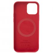 Силиконовый чехол OrigCase "Colors" with MagSafe для iPhone 12 Pro Max Red