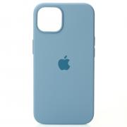 Силиконовый чехол Lux Colors с поддержкой MagSafe для iPhone 13 Pro Max Blue Fog