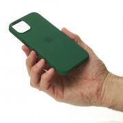 Силиконовый чехол Lux Colors с поддержкой MagSafe для iPhone 13 Pro Max Clover