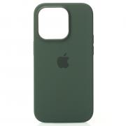Силиконовый чехол OrigCase "Colors" with MagSafe для iPhone 14 Pro Olive