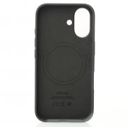 Силиконовый чехол OrigCase "Colors" with MagSafe для iPhone 16 Stone gray